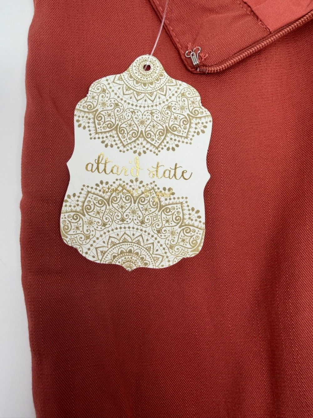Altar'd State Rust Red Skort NWT - Picture 4 of 8